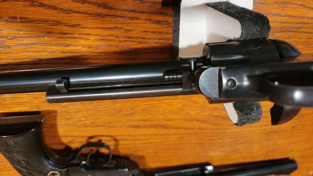 1959 Flattop Ruger 3 Screw 357 Magnum 10"  Revolver-img-9