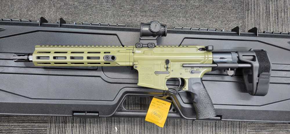 Daniel Defense DDM4 AR Pistol 5.56 NATO 10.3" Bazooka Green w/ Maxim PDW-img-1