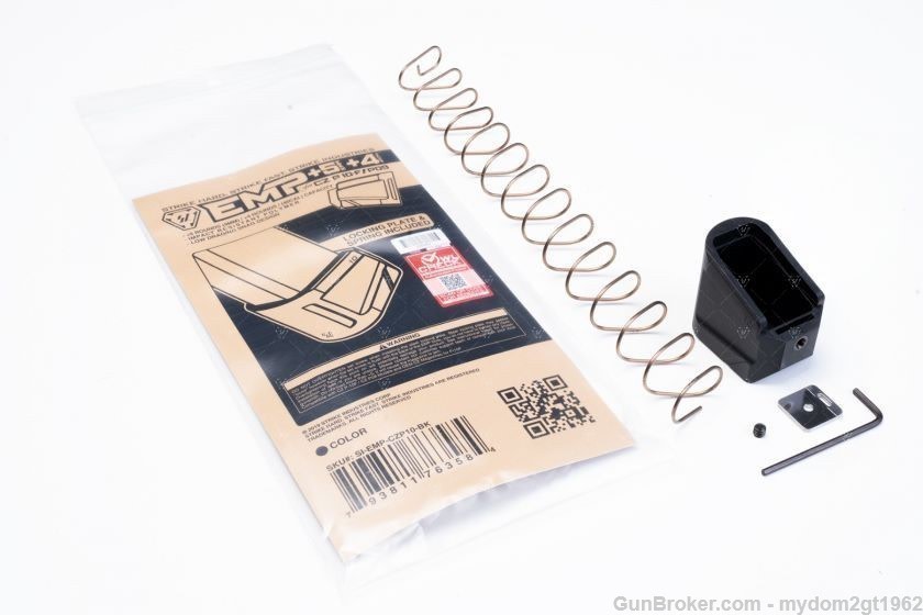 NEW Extended Magazine Base Pad / Plate for CZ P-9 or P-10(C & F) +5 - 9mm-img-1