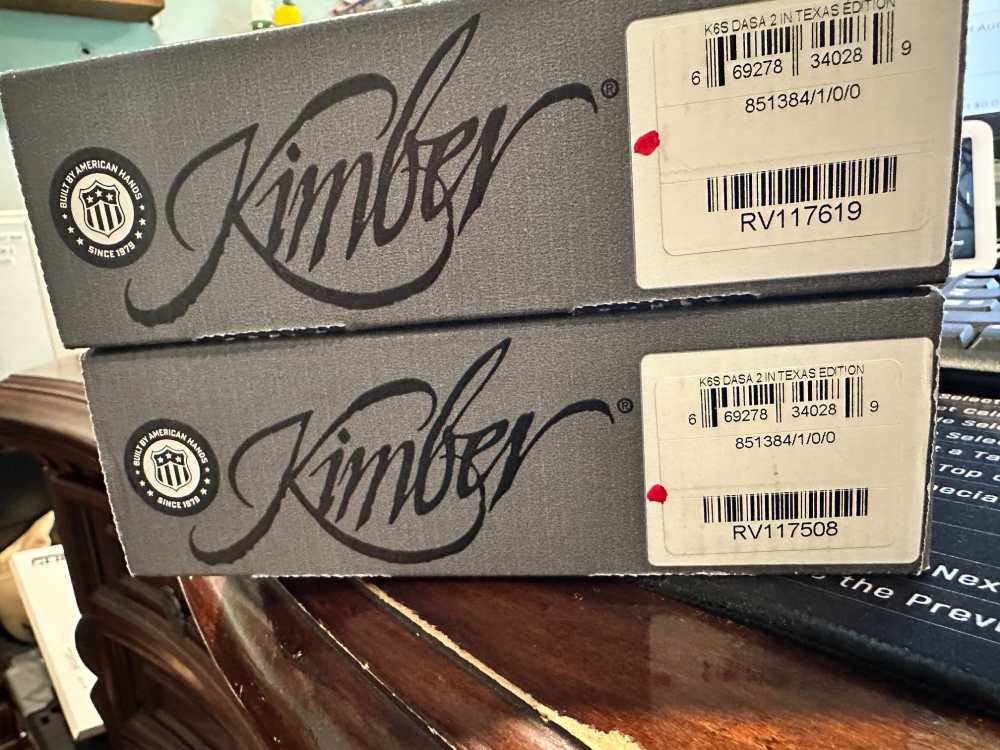 KIMBER K6S 357MAG 2" SS 6RD DASA TX TEXAS EDITION 357 Magnum KM3400028-img-1