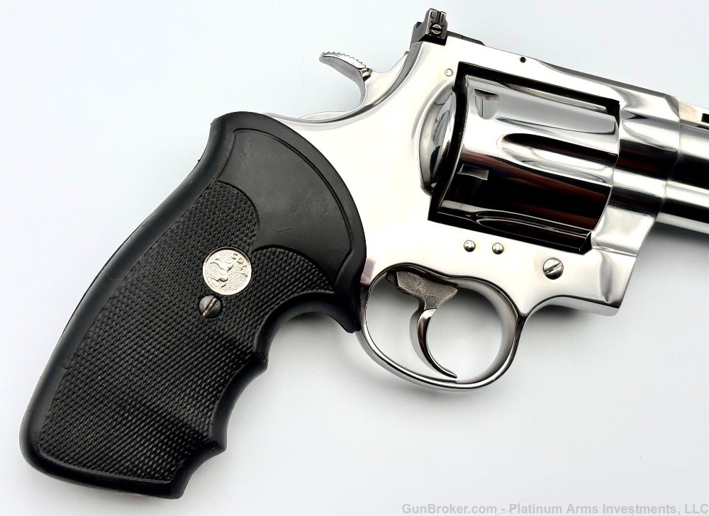 Ultra-Rare Colt Custom Shop Anaconda 45 LC Bright Polished Mirror Finish -img-14