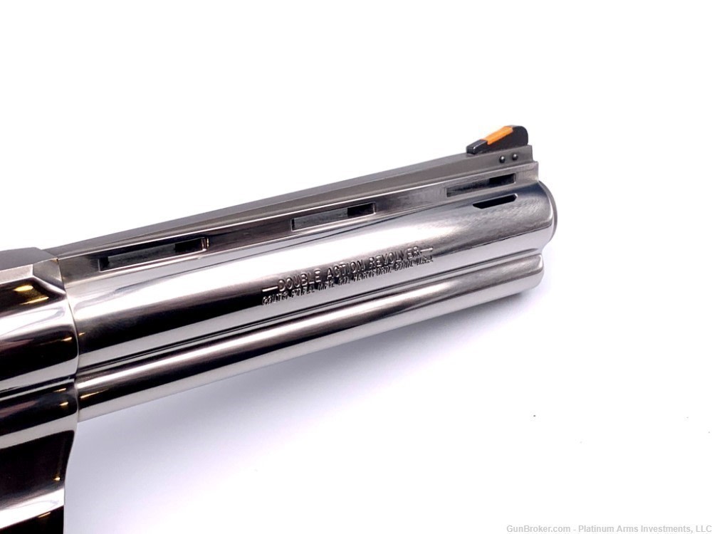 Ultra-Rare Colt Custom Shop Anaconda 45 LC Bright Polished Mirror Finish -img-7