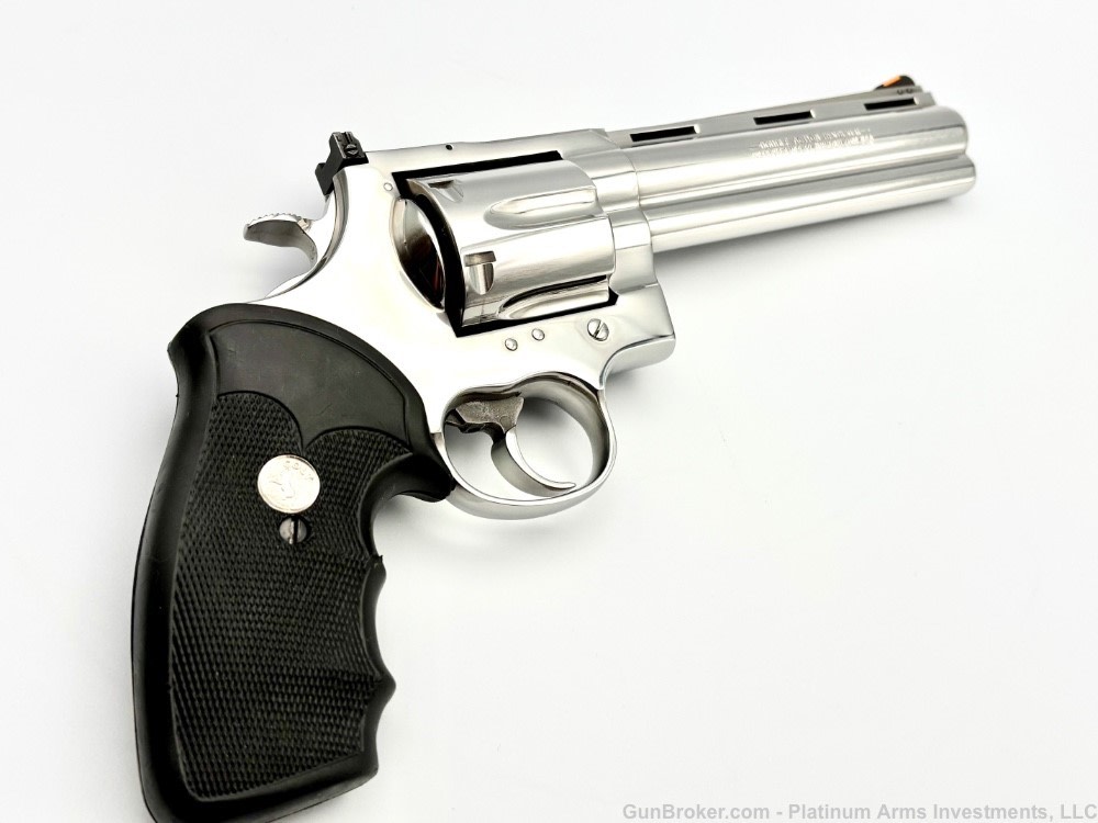 Ultra-Rare Colt Custom Shop Anaconda 45 LC Bright Polished Mirror Finish -img-11