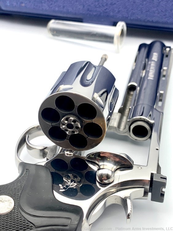 Ultra-Rare Colt Custom Shop Anaconda 45 LC Bright Polished Mirror Finish -img-5