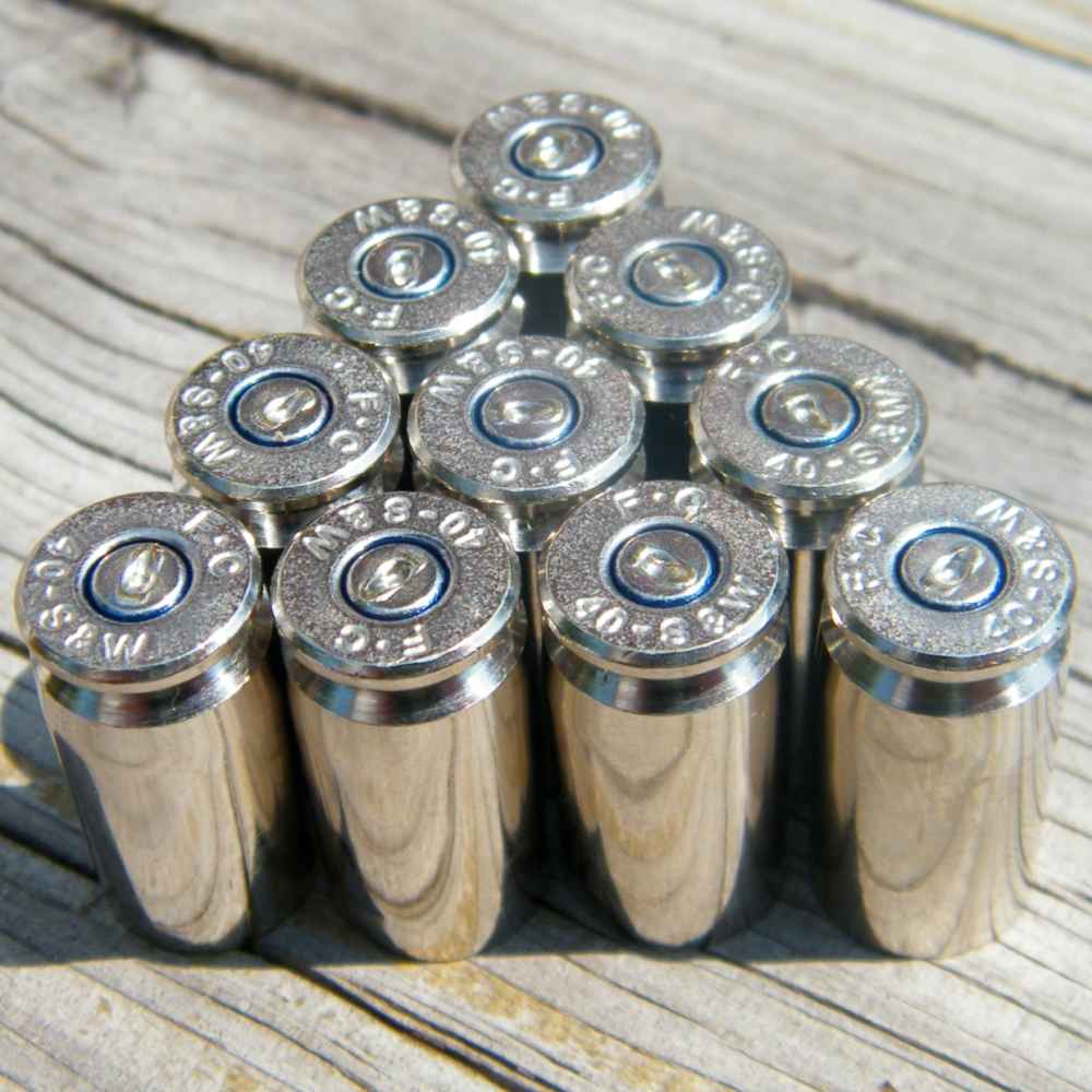 FC (FEDERAL) 40 S&W Nickel Brass Clean - 600 pc-img-1