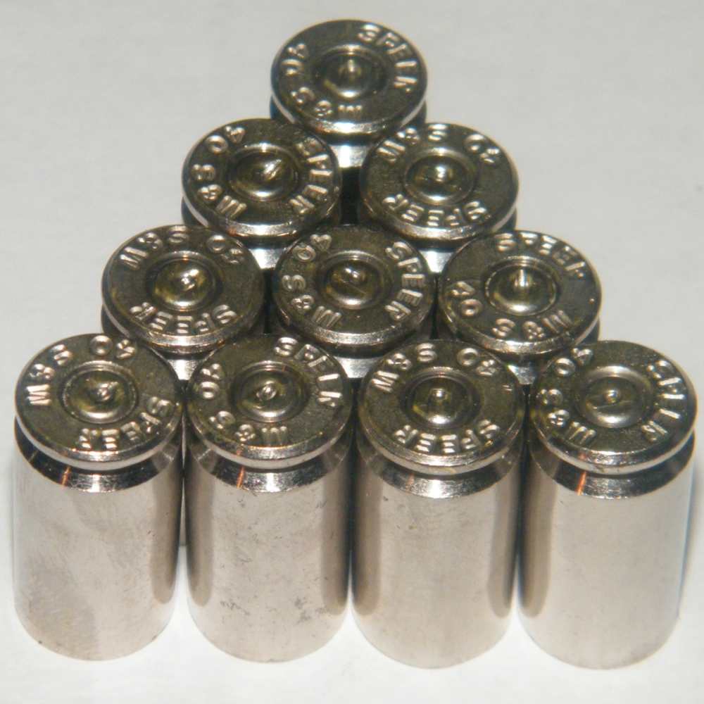 SPEER 40 S&W Nickel Brass Clean - 600 pc-img-0