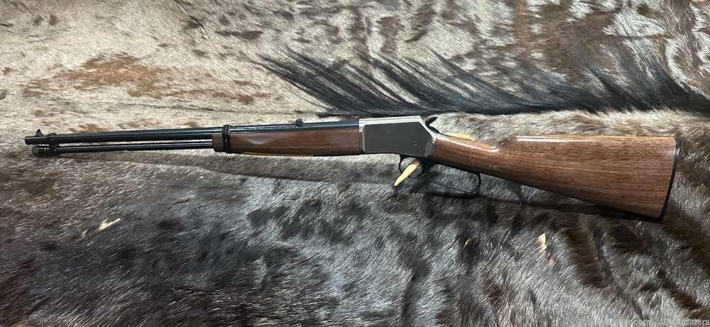 NEW BROWNING BL-22 GRADE I 22LR NICKEL, WALNUT, 20" LEVER RIFLE BL22-img-2