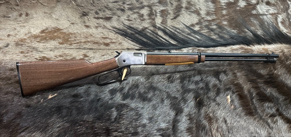 NEW BROWNING BL-22 GRADE I 22LR NICKEL, WALNUT, 20" LEVER RIFLE BL22-img-1