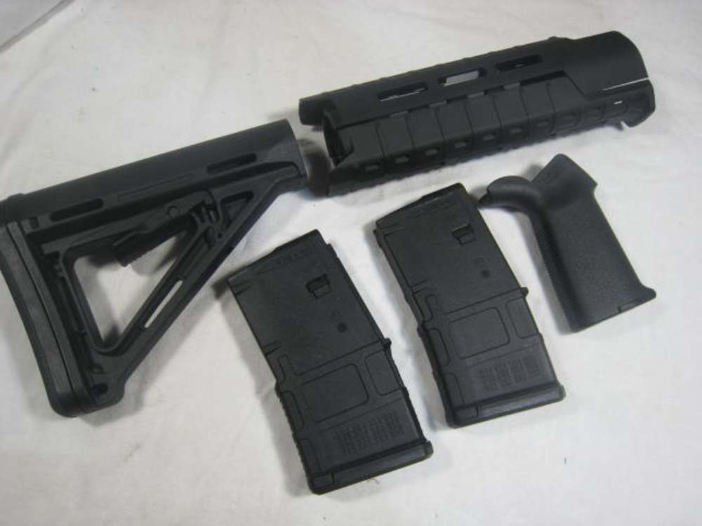 Magpul Ar15 furniture Stock Handguard Grip 20rd Mags-img-0