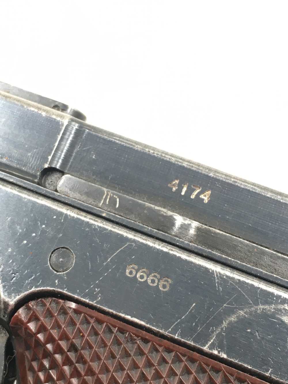 Finnish VKT L-35 WWII 9mm Luger Pistol SA marked-img-8