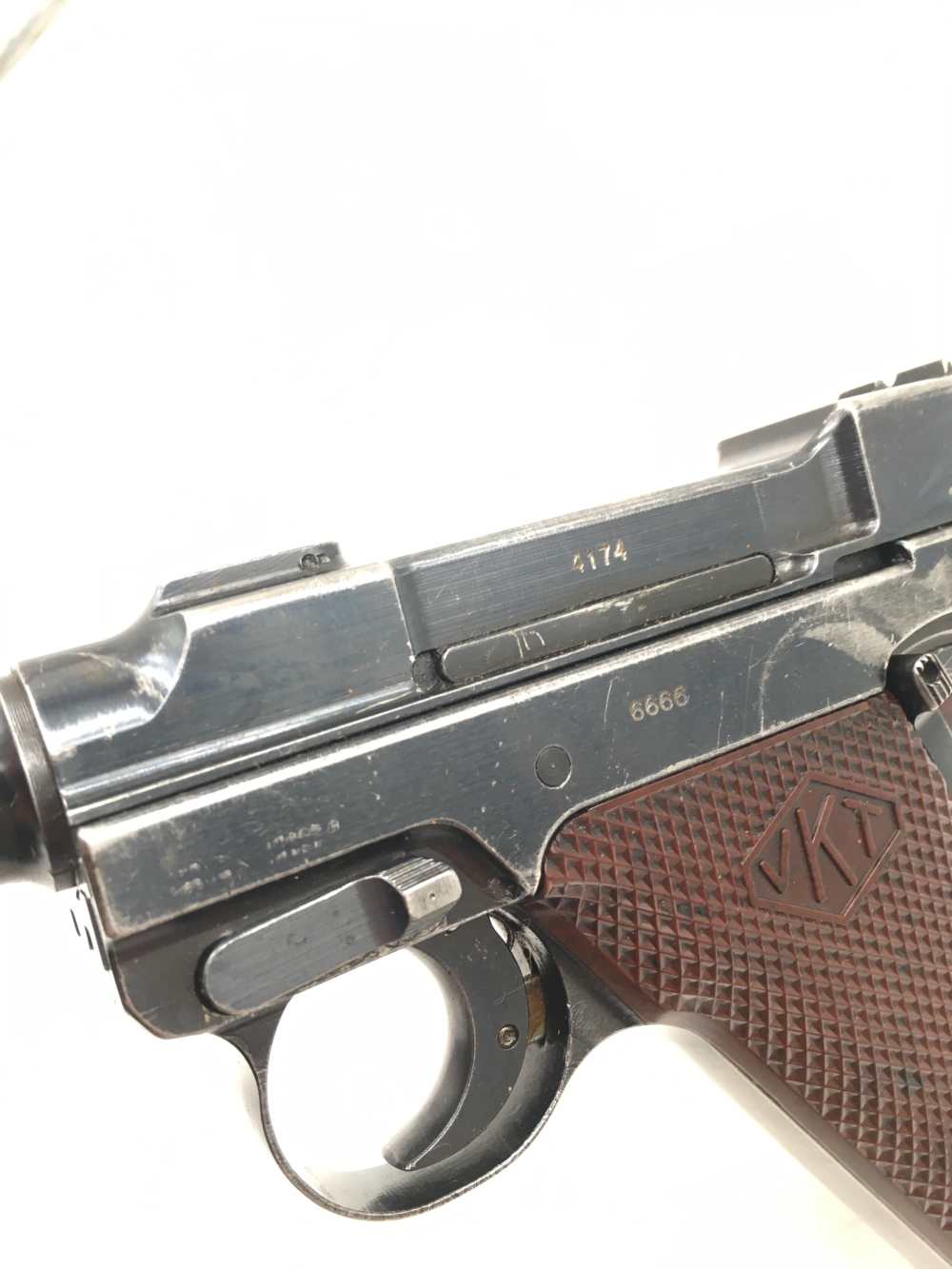 Finnish VKT L-35 WWII 9mm Luger Pistol SA marked-img-7