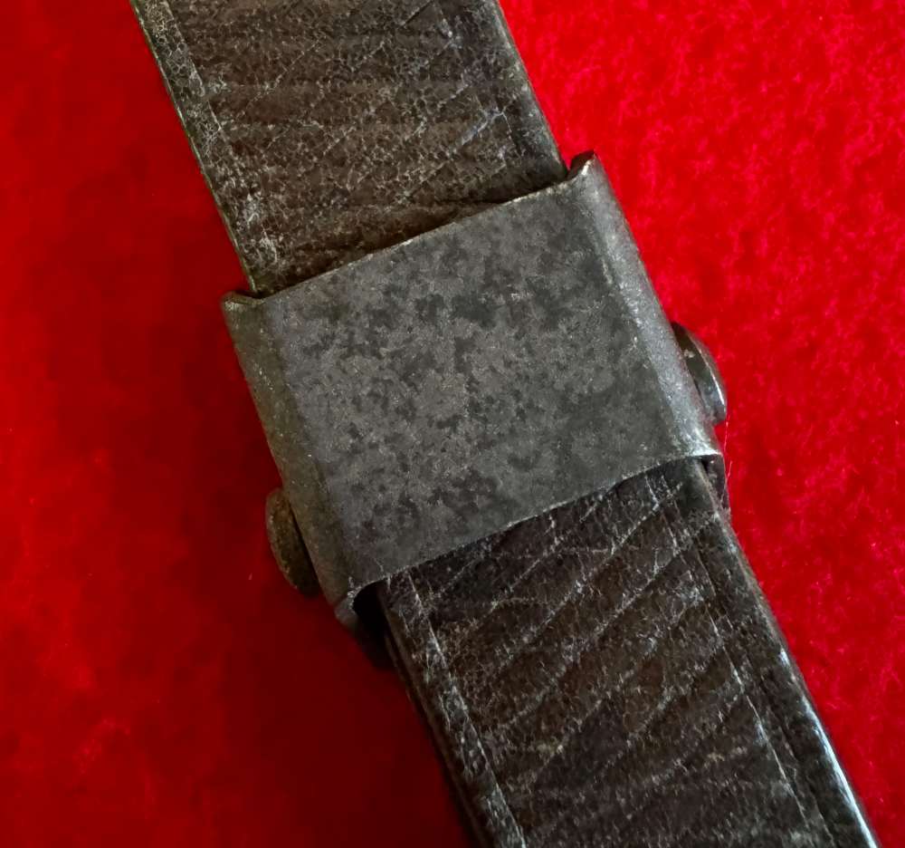 Rare Original WW2 German MP40 Submachine Gun Sling-img-2