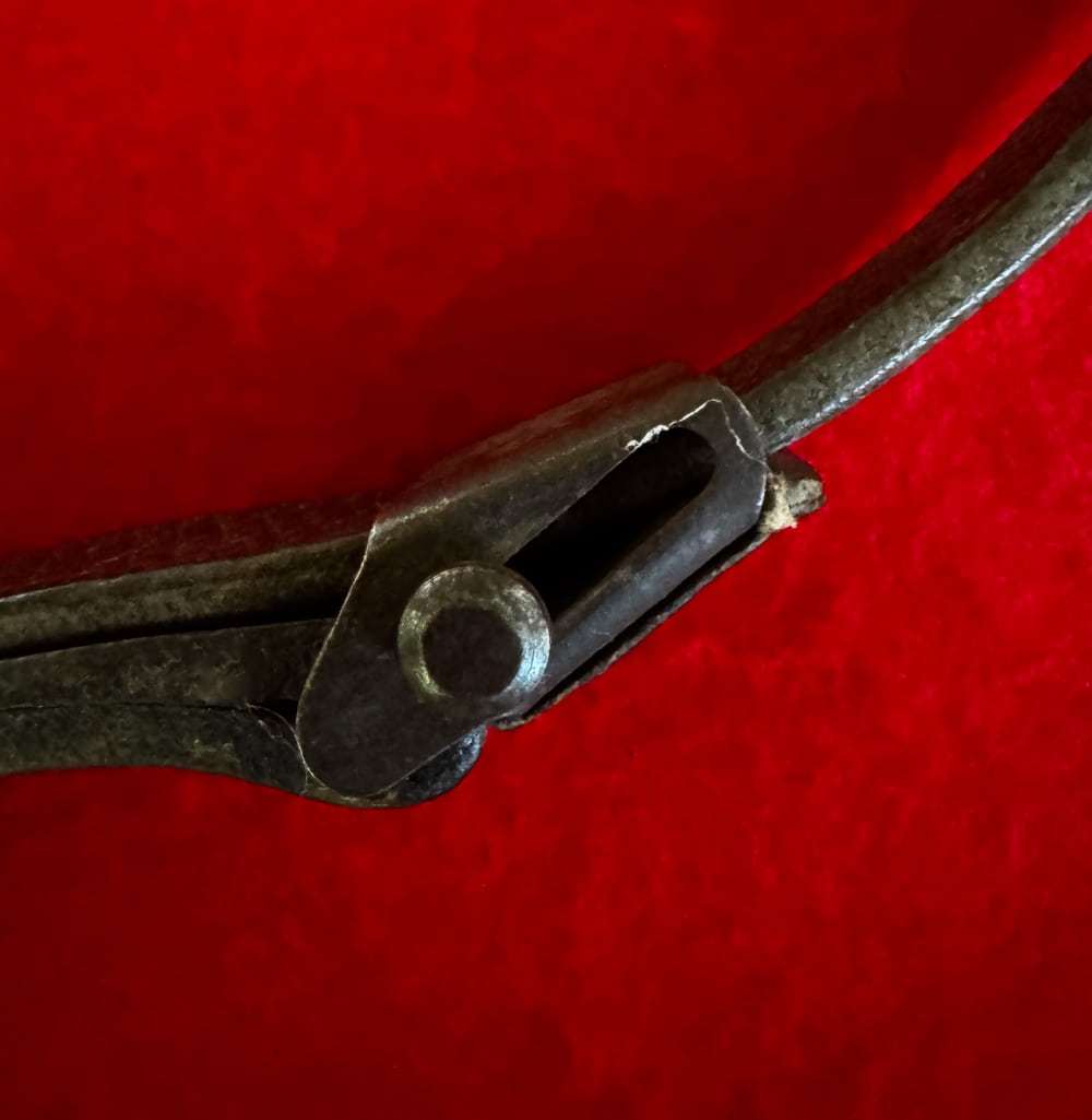 Rare Original WW2 German MP40 Submachine Gun Sling-img-8