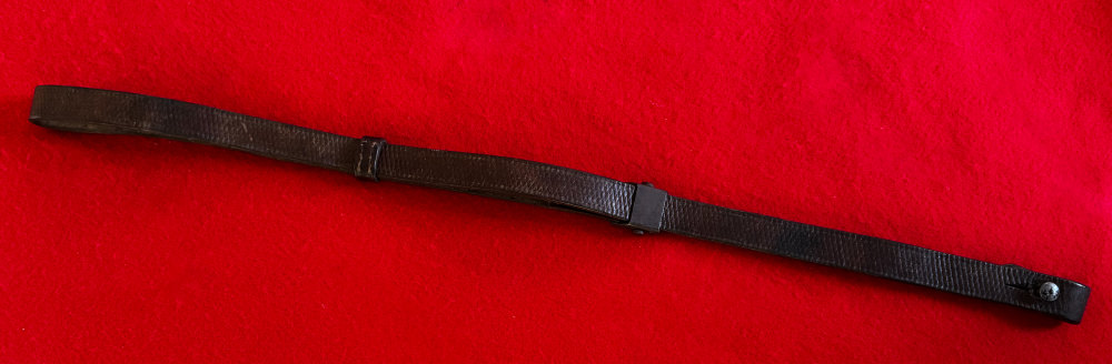 Rare Original WW2 German MP40 Submachine Gun Sling-img-13