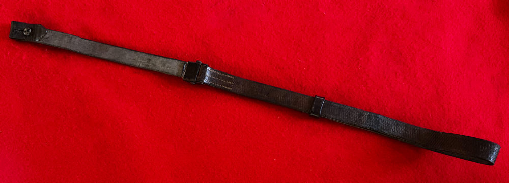 Rare Original WW2 German MP40 Submachine Gun Sling-img-14
