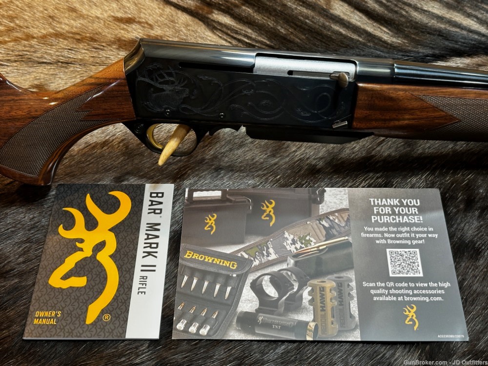 FREE SAFARI, NEW BROWNING BAR MK II SAFARI TRIBUTE MID-GRADE 30-06 SPFL 22"-img-21