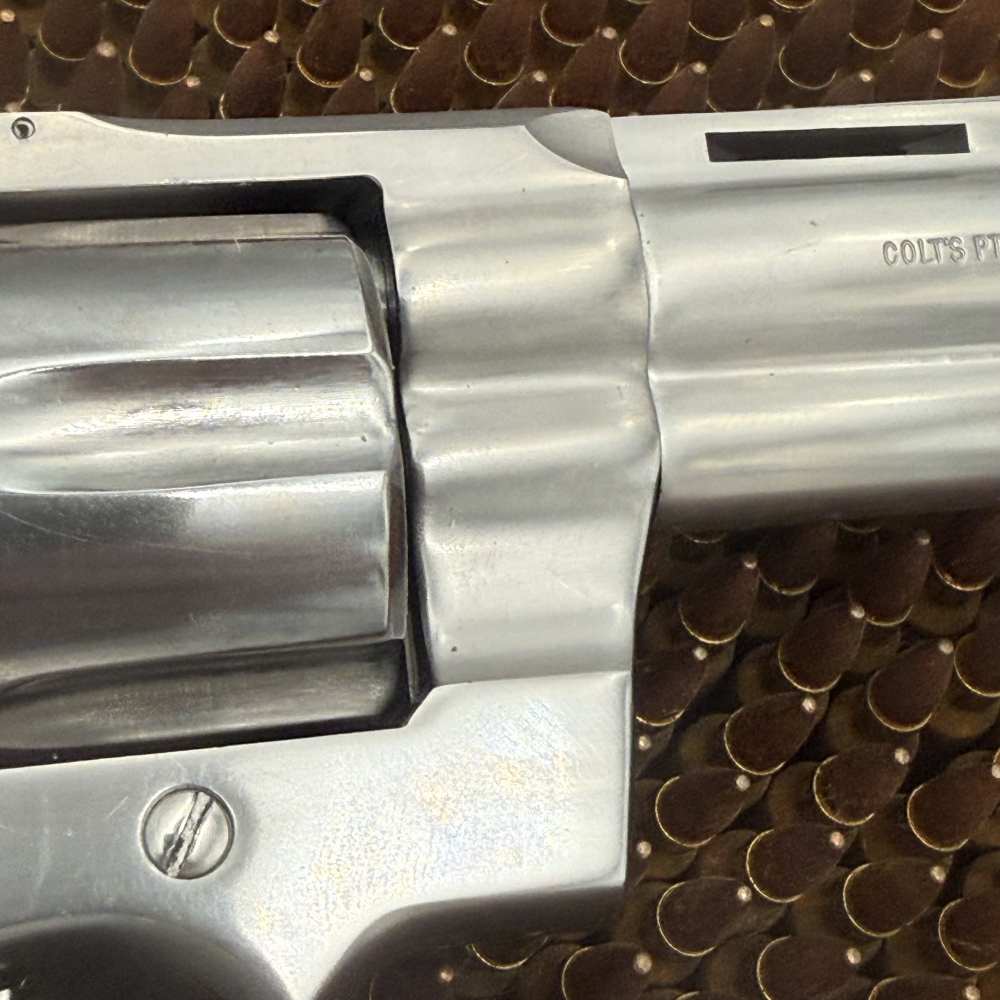 1982 Early Stainless Steel Colt Python Original 6" Barrel .357 Magnum Layaw-img-12