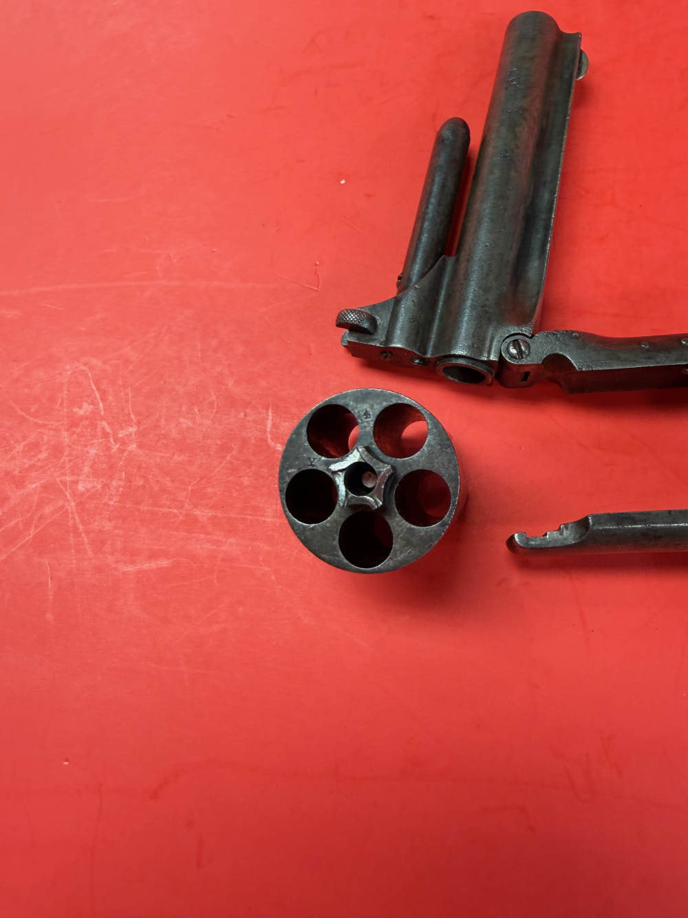 SMITH & WESSON 1 1/2 REVOLVER .32 RIMFIRE w/ Box of Ammo-img-3
