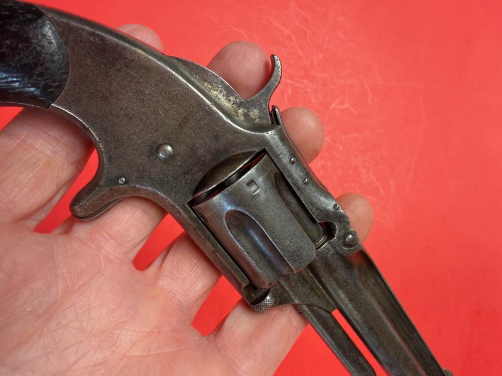 SMITH & WESSON 1 1/2 REVOLVER .32 RIMFIRE w/ Box of Ammo-img-4