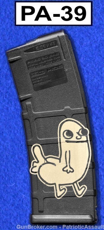 LASER ENGRAVED PMAG 30 GEN M2 - DICKBUTT - NO CC FEE - SHIPPING TO CA-img-1