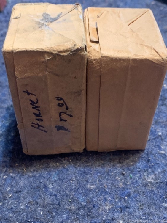 100 rounds of vintage US military issued Remington 22 Hornet 45gr SP ammo-img-5