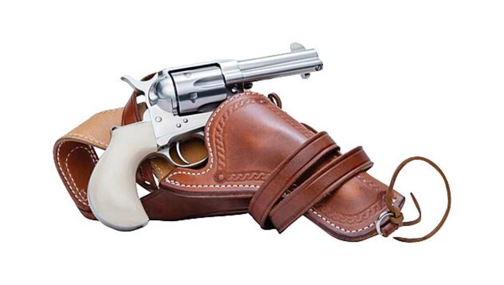 CIMARRON DOC HOLLIDAY SET 45LC SS W/KNIFE & HOLSTER new in box ready ship-img-0
