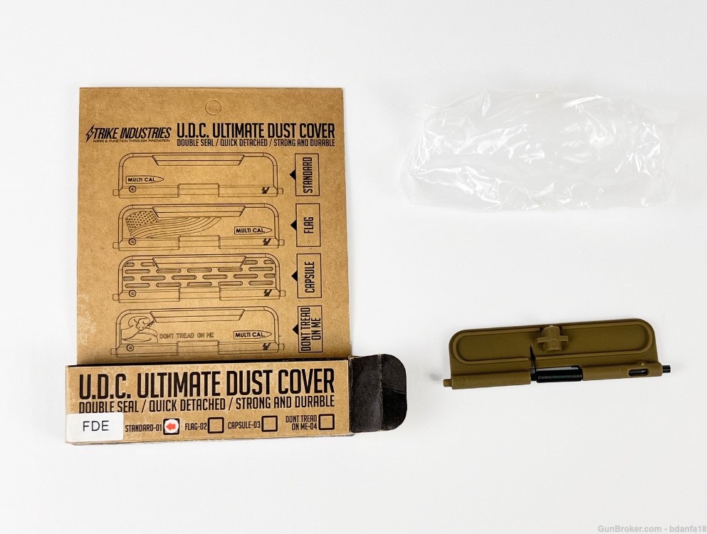 Strike Industries U.D.C. Ultimate Dust Cover SI-AR-UDC-E-01-223-FDE-img-1