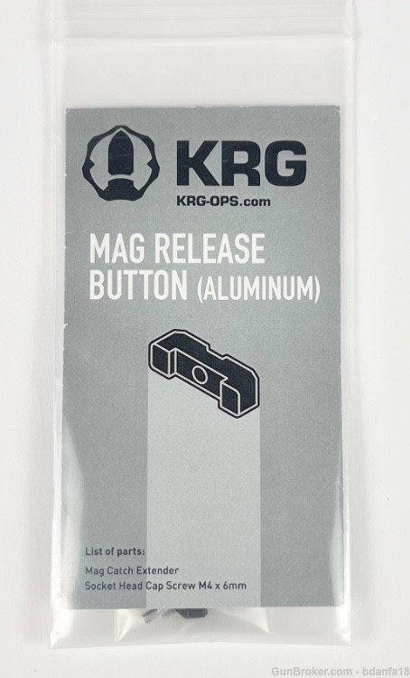 KRG Mag Release Button (Aluminum), New-img-1