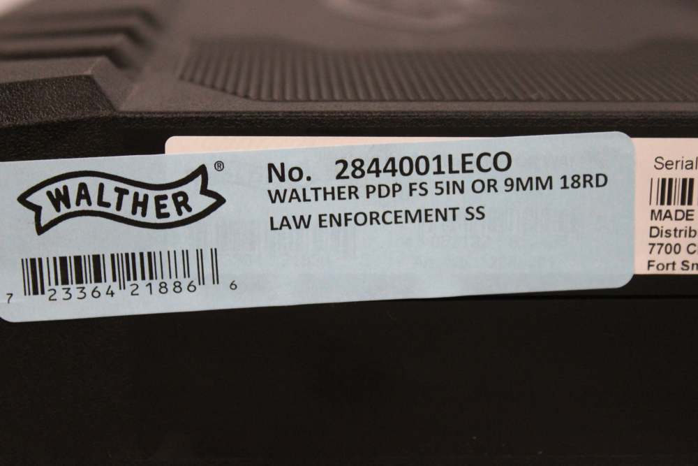 Walther PDP FS 9mm 18rd Mags 5" 2844001 Gen 1 Optic Cut -img-14