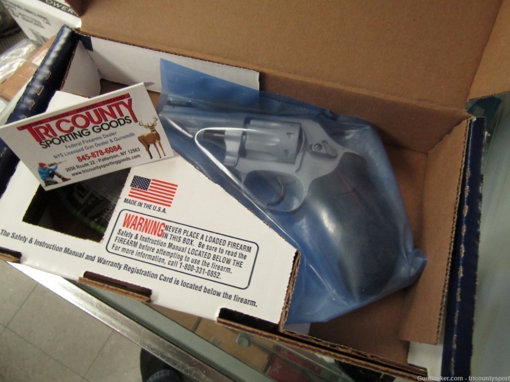 Smith & Wesson 160221 Model 317 Kit Gun 22 LR 8rd 3" Stainless Steel Barrel-img-0