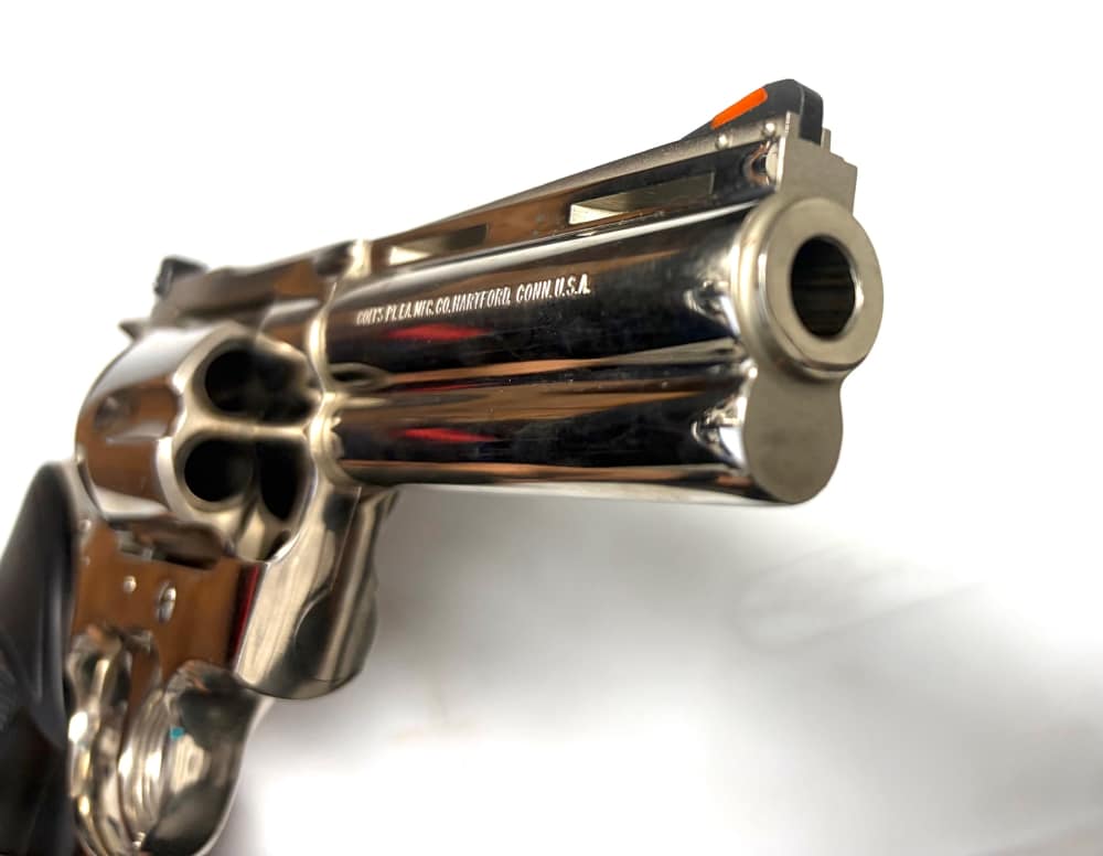 COLT PYTHON 4" 357 MAGNUM NICKEL-img-15
