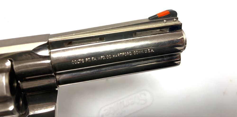 COLT PYTHON 4" 357 MAGNUM NICKEL-img-14