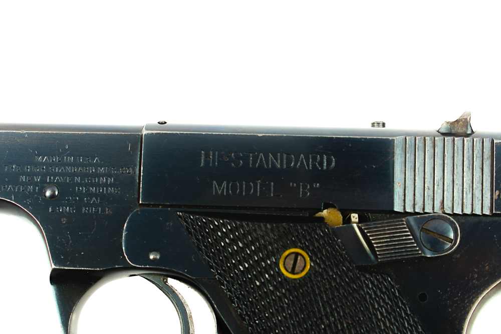 High Standard Model B 22 LR U.S. Property Training Pistol (C&R)-img-17