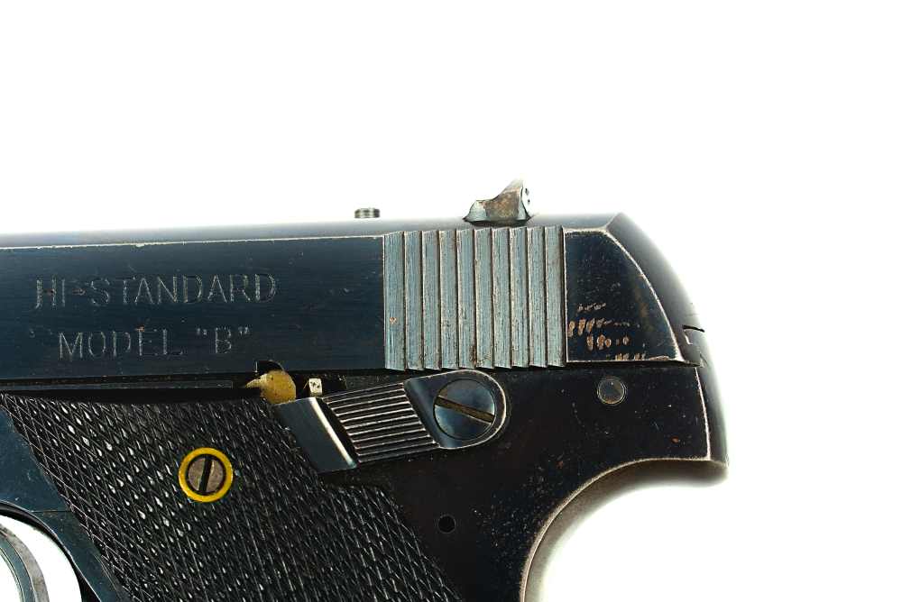 High Standard Model B 22 LR U.S. Property Training Pistol (C&R)-img-16