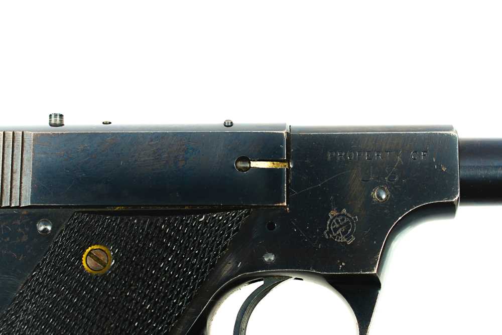High Standard Model B 22 LR U.S. Property Training Pistol (C&R)-img-24