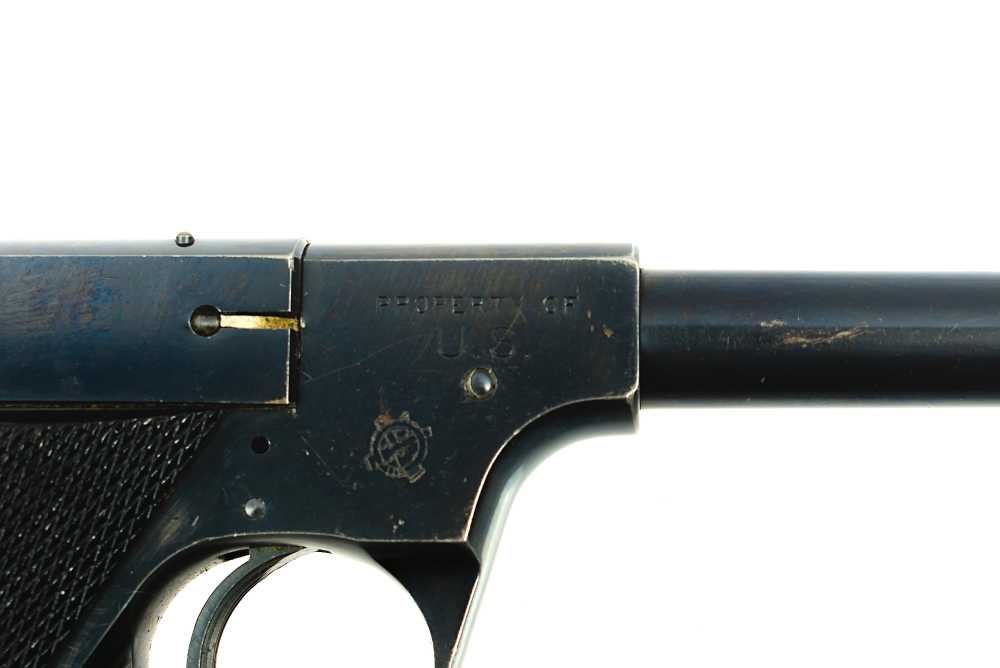 High Standard Model B 22 LR U.S. Property Training Pistol (C&R)-img-25