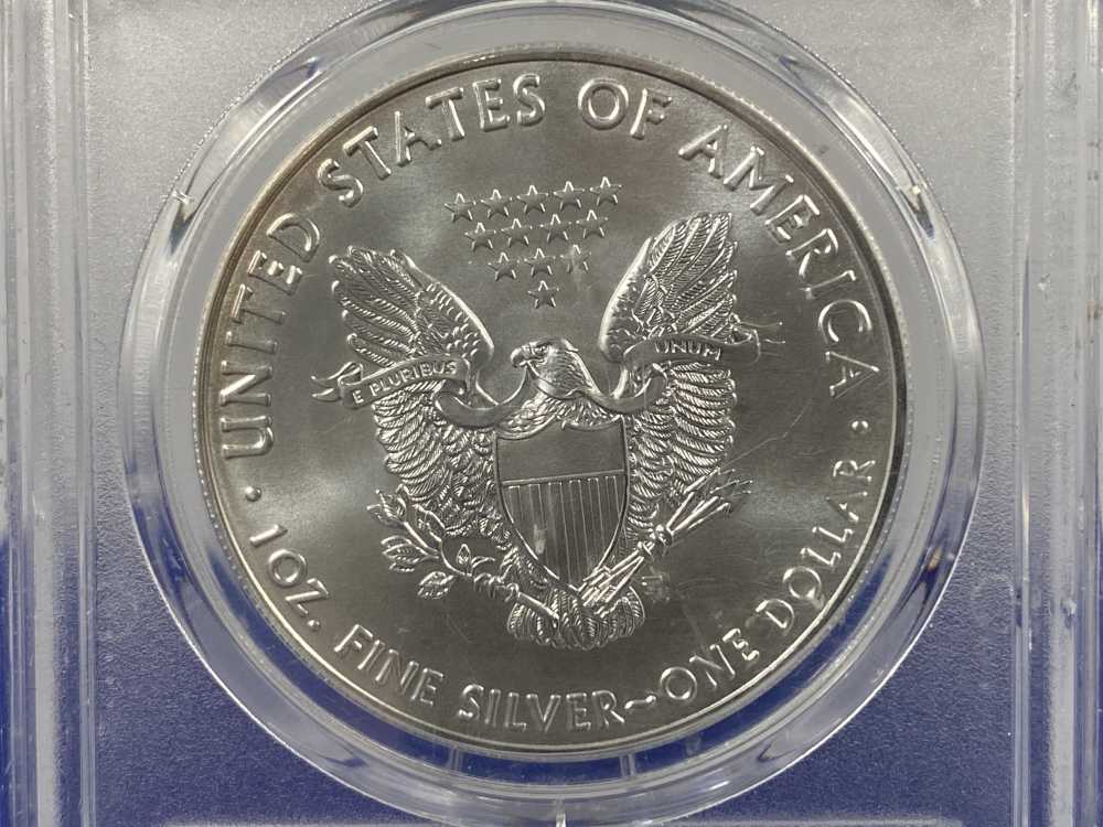2017 American Silver Eagle PCGS MS69 .999 Pure Silver *1 Troy Ounce*-img-5