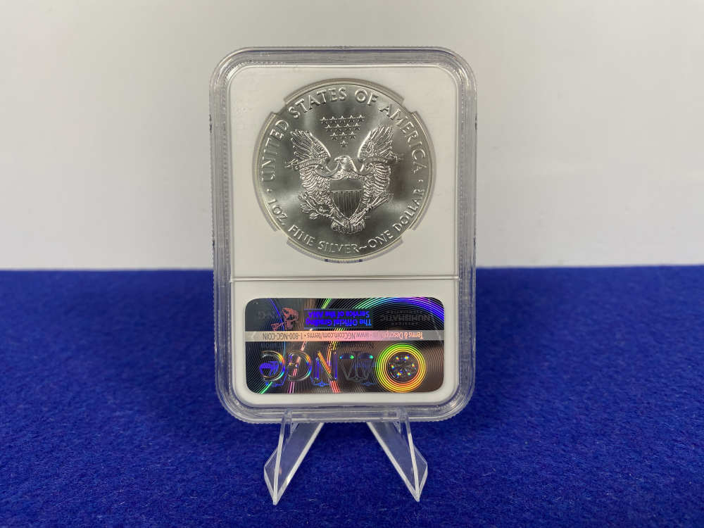 2016 American Silver Eagle NGC MS69 .999 Pure Silver *1 Troy Ounce*-img-4