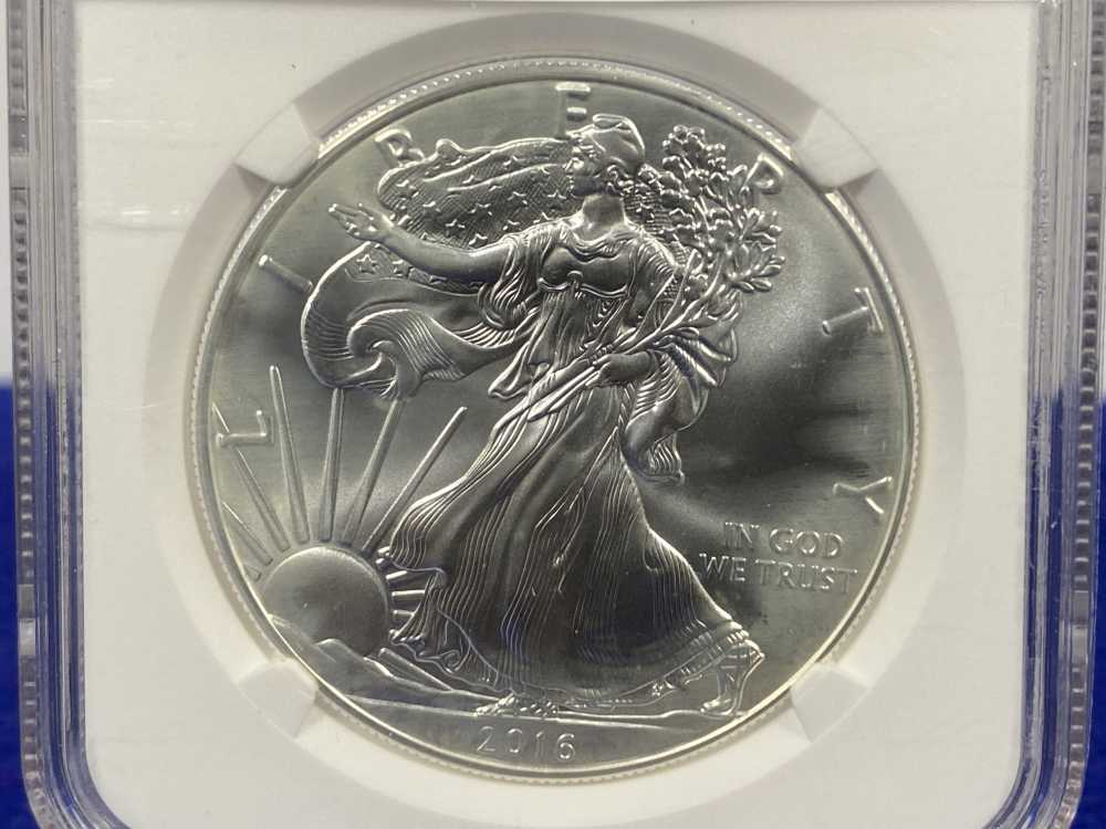 2016 American Silver Eagle NGC MS69 .999 Pure Silver *1 Troy Ounce*-img-3