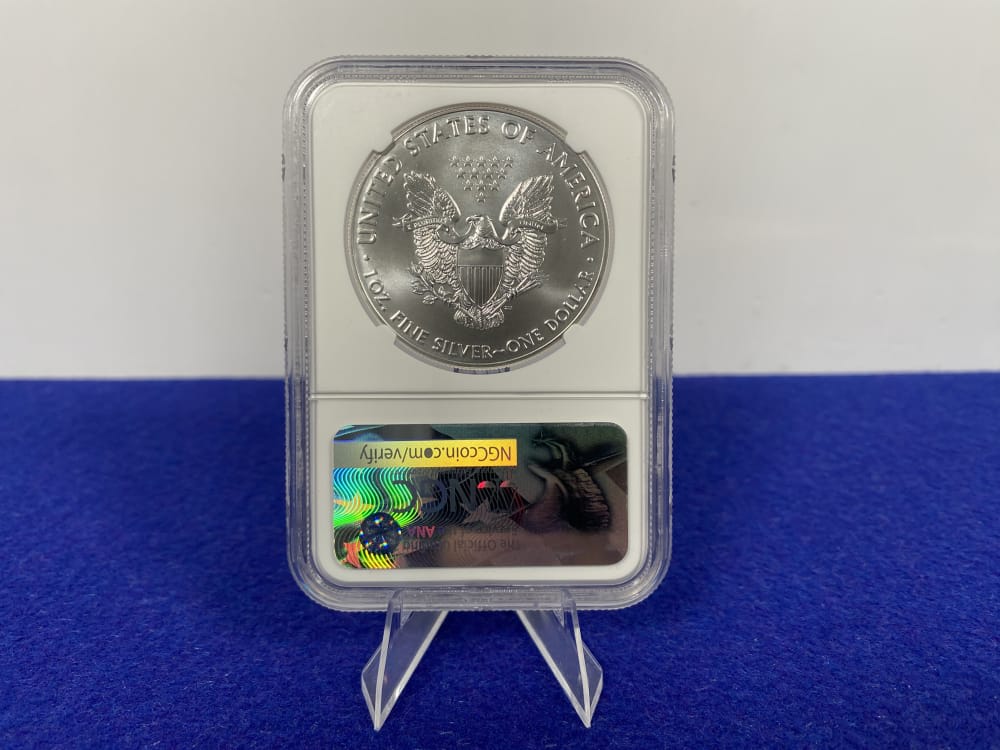 2017 American Silver Eagle PCGS MS70 Early Release Edition *1 Troy Ounce*-img-4