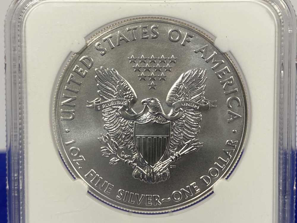 2014 American Silver Eagle NGC MS69 *First Release Edition* 999 PURE SILVER-img-5