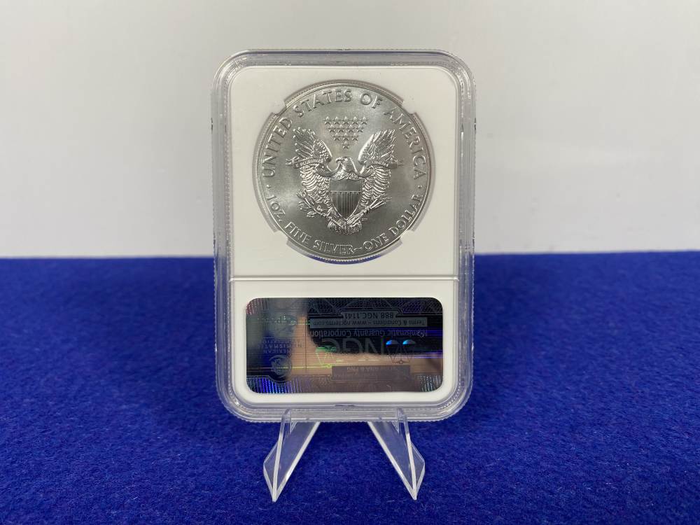 2014 American Silver Eagle NGC MS69 *First Release Edition* 999 PURE SILVER-img-4