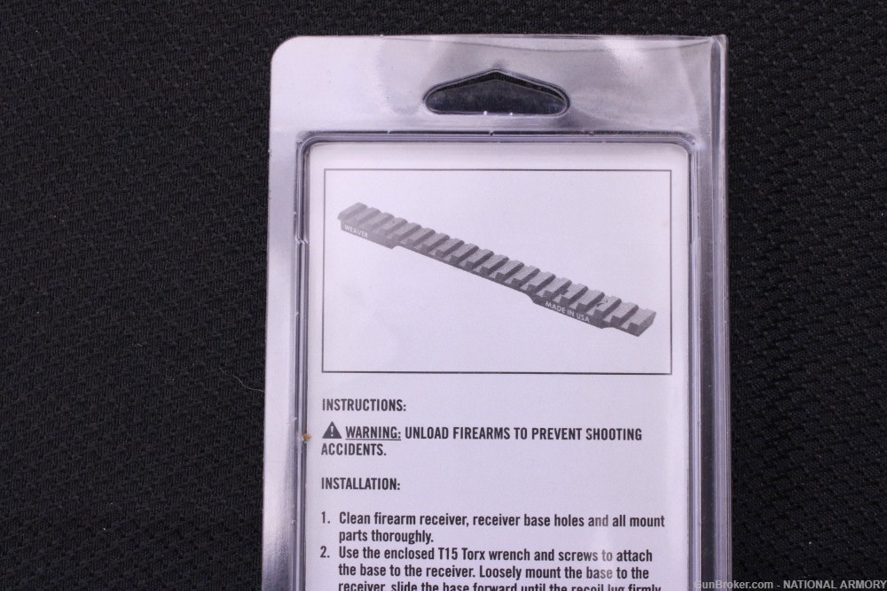 Weaver Winchester 70 Short Action Extended Multi Slot Base 99484-img-4