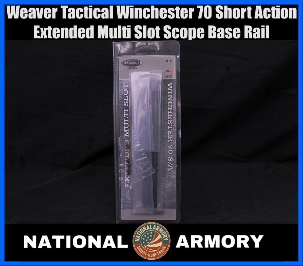 Weaver Winchester 70 Short Action Extended Multi Slot Base 99484-img-0