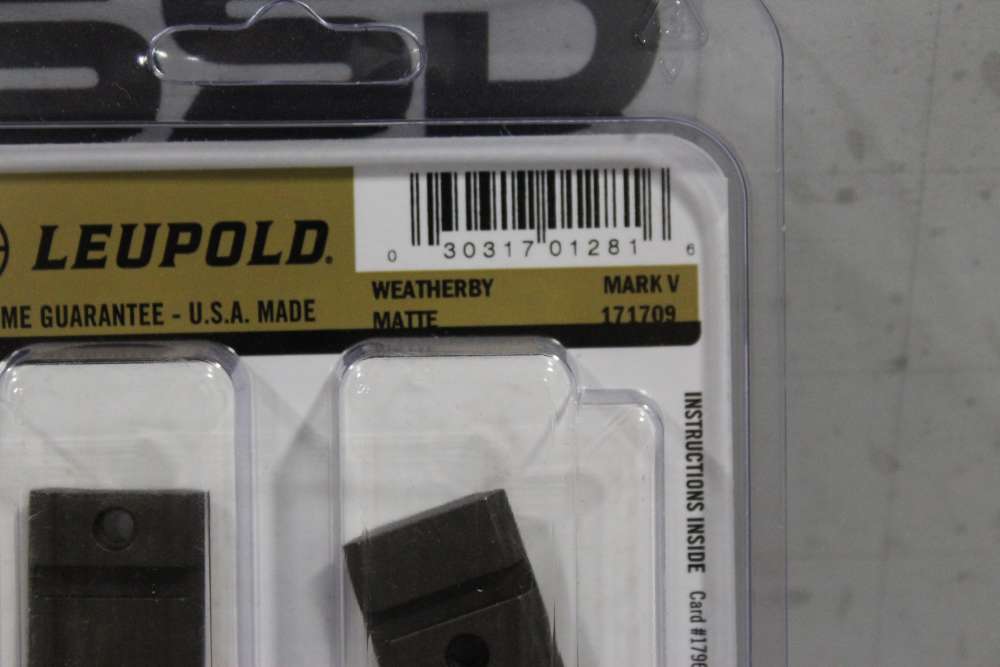 Leupold QRW / PRW 2pc Base for Weatherby Mark V 171709-img-1
