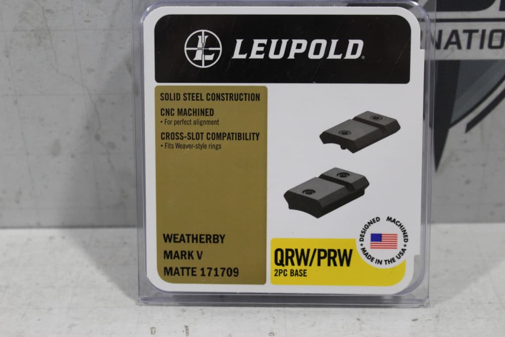Leupold QRW / PRW 2pc Base for Weatherby Mark V 171709-img-3