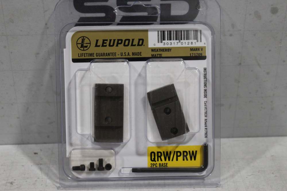 Leupold QRW / PRW 2pc Base for Weatherby Mark V 171709-img-0