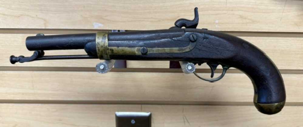 H. Aston & Co US Model 1843 Percussion Pistol (Consignment)-img-1