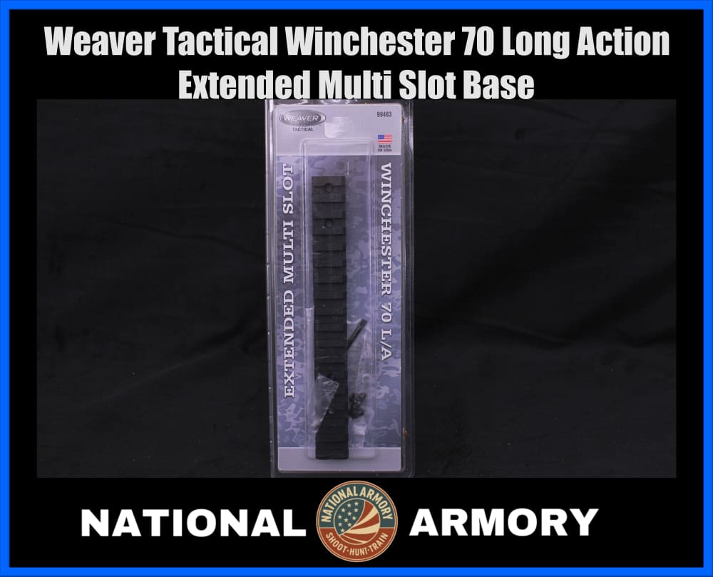 Weaver Winchester 70 Long Action Extended Multi Slot Base 99483-img-0