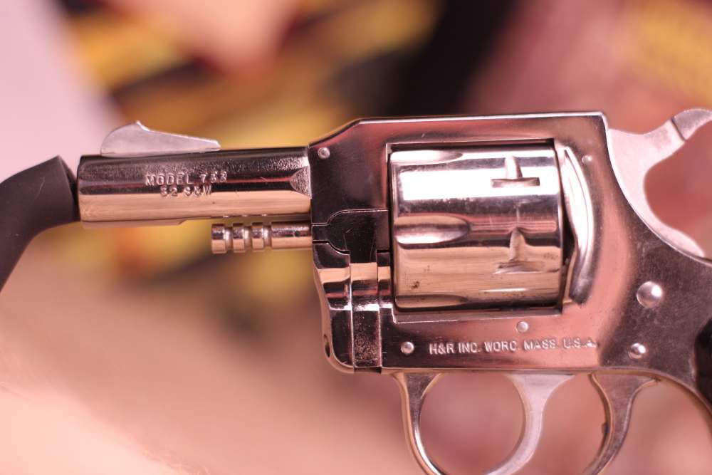 H&R Model 733 .32 S&W Double Action Revolver-img-2